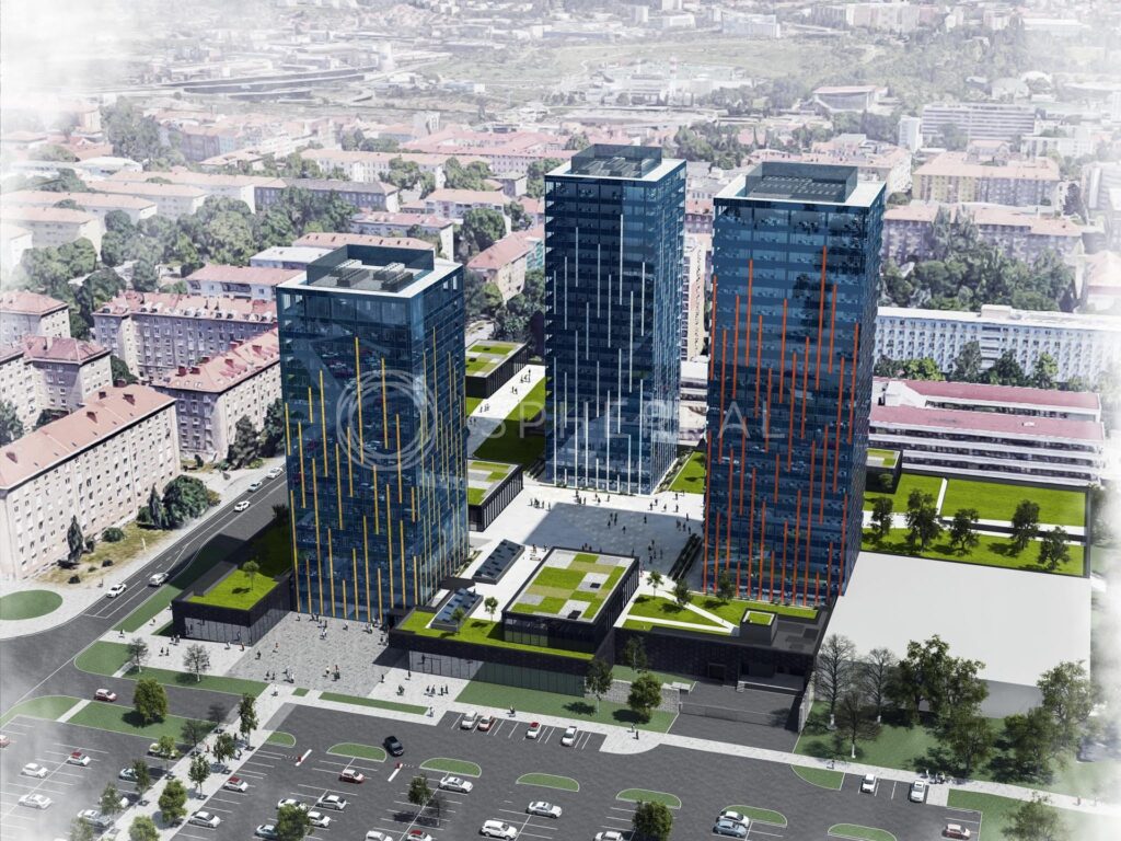 Pronájem moderních kanceláří s unikátním výhledem o ploše cca 270 m2