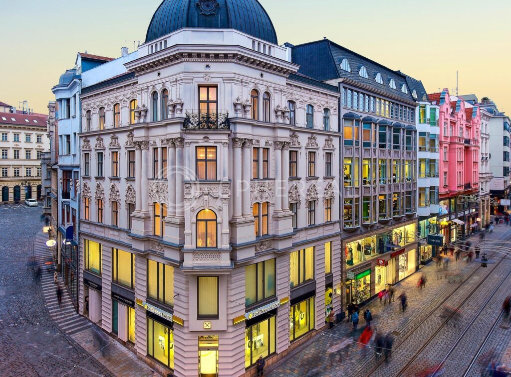 Pronájem kanceláří v centru Brna o ploše 505 m²