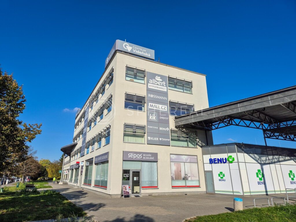 Pronájem kancelářských prostor o ploše 173 m² na ulici Vídeňská