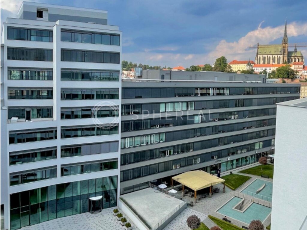 Pronájem moderních kancelářských prostor o ploše 457 m² v centru Brna