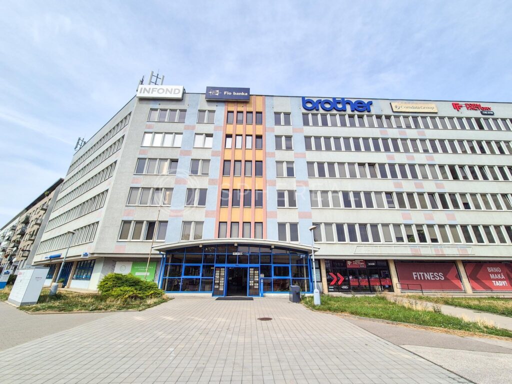 Pronájem kanceláří o ploše 280 m² v administrativním objektu v širším centru Brna